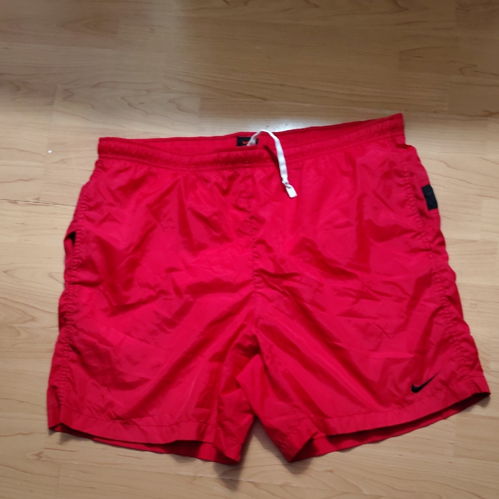 Nike Bright Red Athletic Shorts
